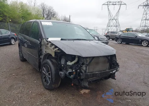 2014 Dodge Grand Caravan Sxt 30Th Anniversary из США, поврежденный, VIN 2C4RDGCG8ER379341